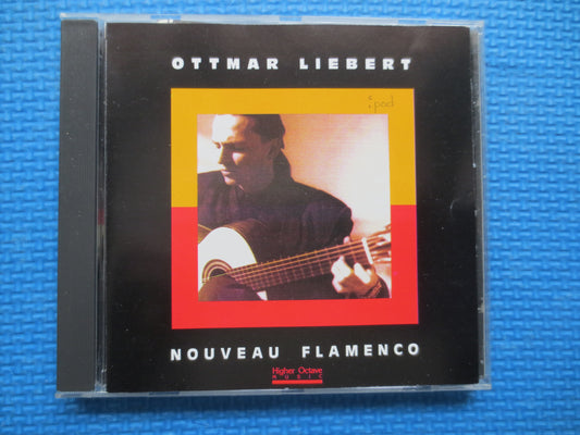 OTTMAR LIEBERT, Nouveau FLAMENCO, Ottmar Liebert Cd, Ottmar Liebert Album, Flamenco Guitar Cd, Flamenco Cd, 1990 Compact Disc
