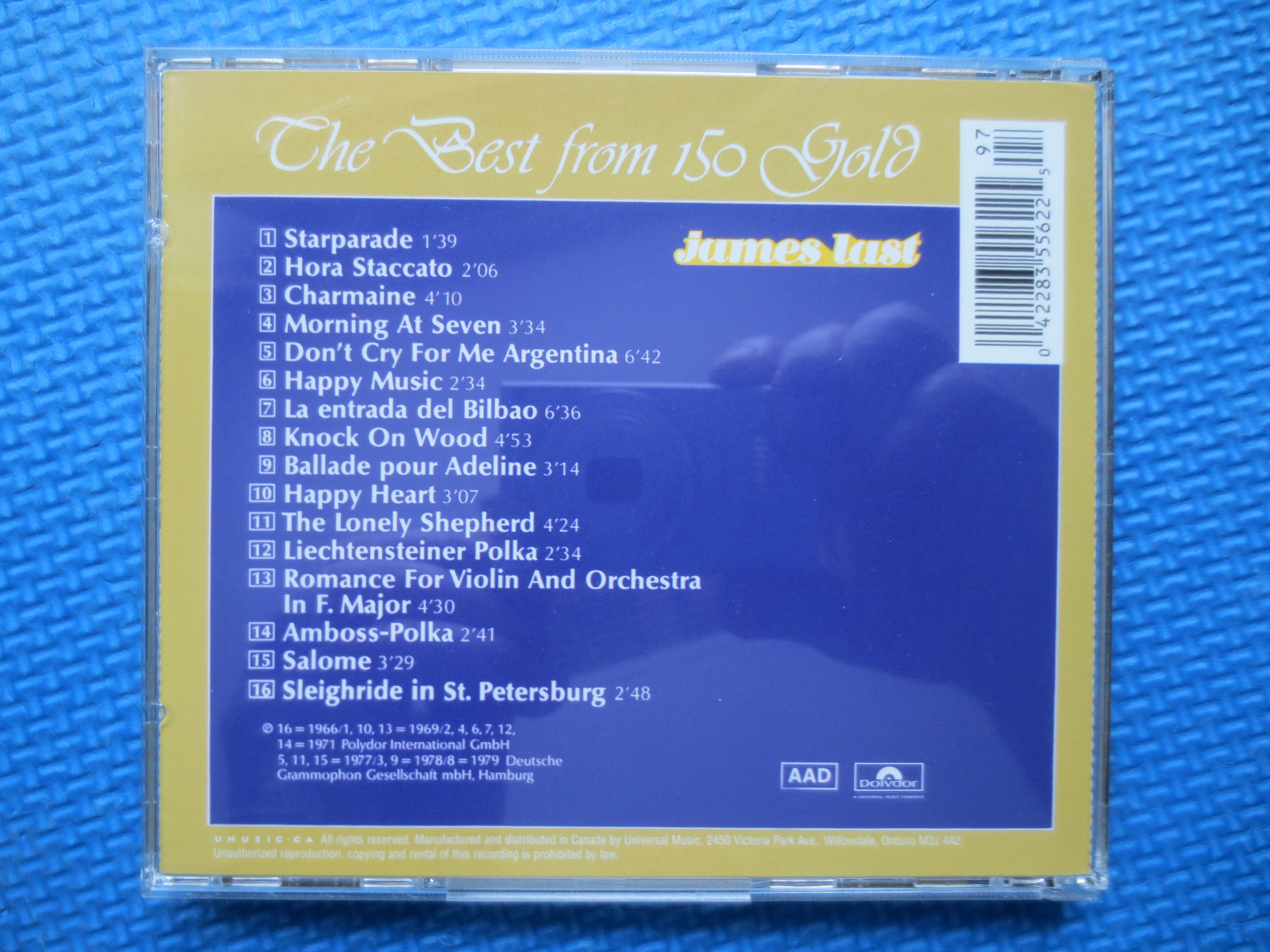 James Last – The Best from 150 Gold (1985) CD