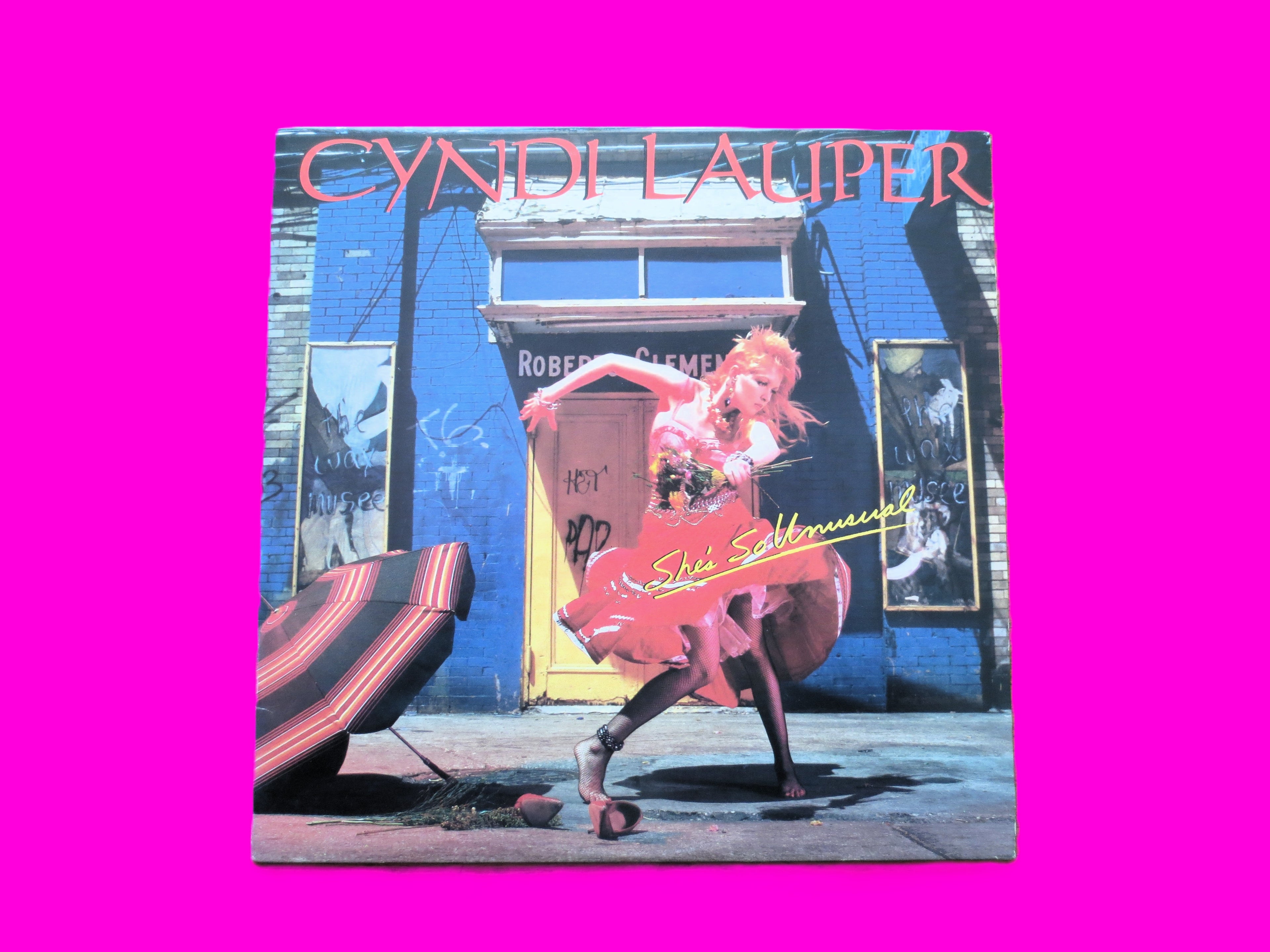 CYNDI LAUPER, She's So UNUSUAL, Vintage Album, 1983 Record, Vinyl Lp