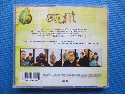 BARENAKED LADIES, STUNT, Rock Music, 1998 Compact Disc, Vintage Cd
