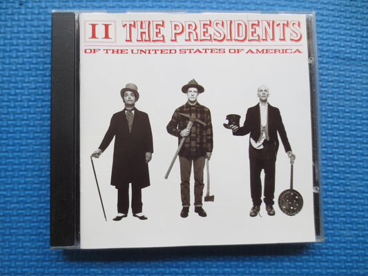 The PRESIDENTS of the UNITED STATES of America, Presidents Cd, Grunge Music Cd, Grunge Cd, Rock Music Cd, Cd, 1996 Compact Disc