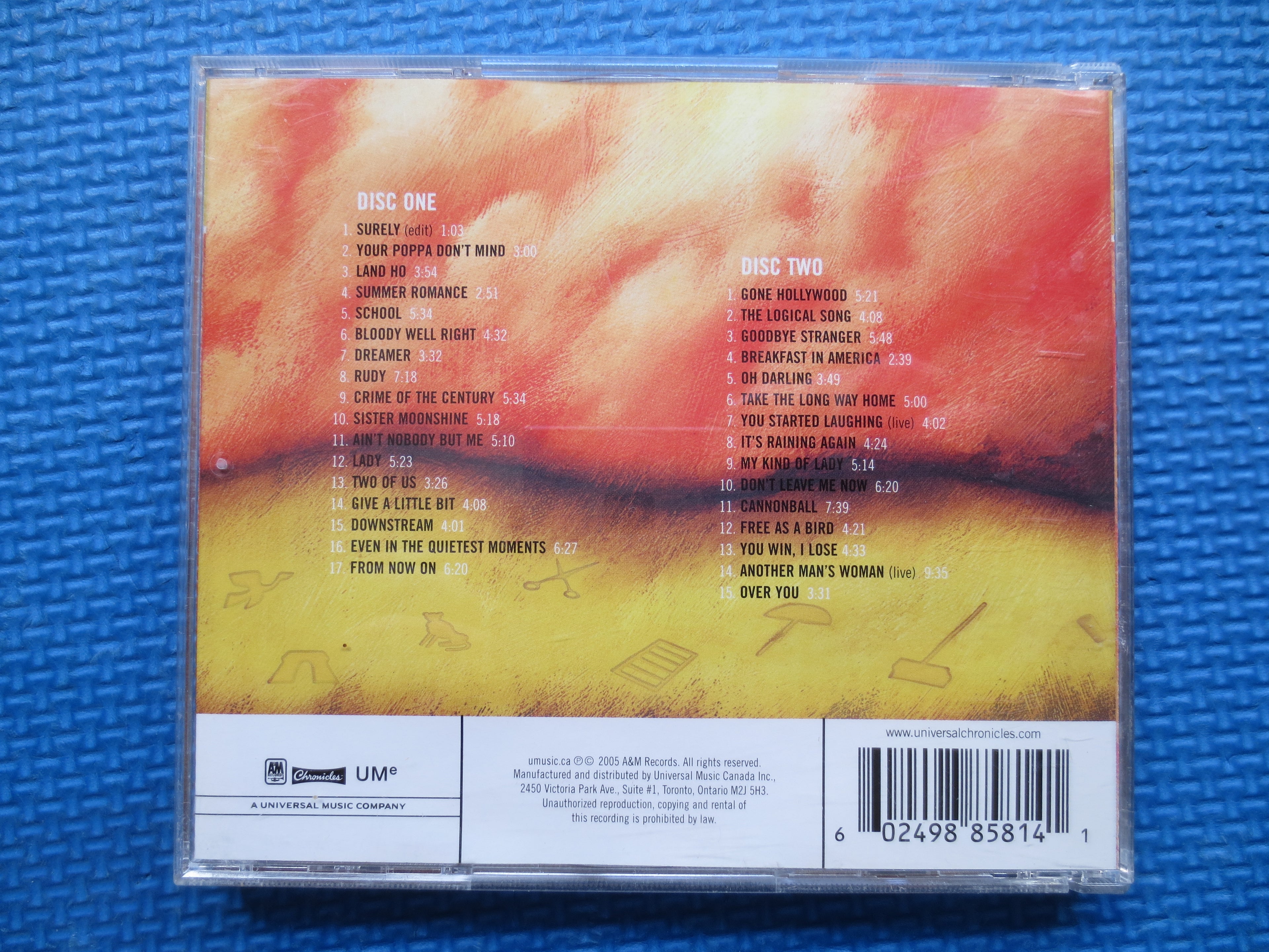 Supertramp – Retrospectacle: The Supertramp Anthology (2005) 2xCD
