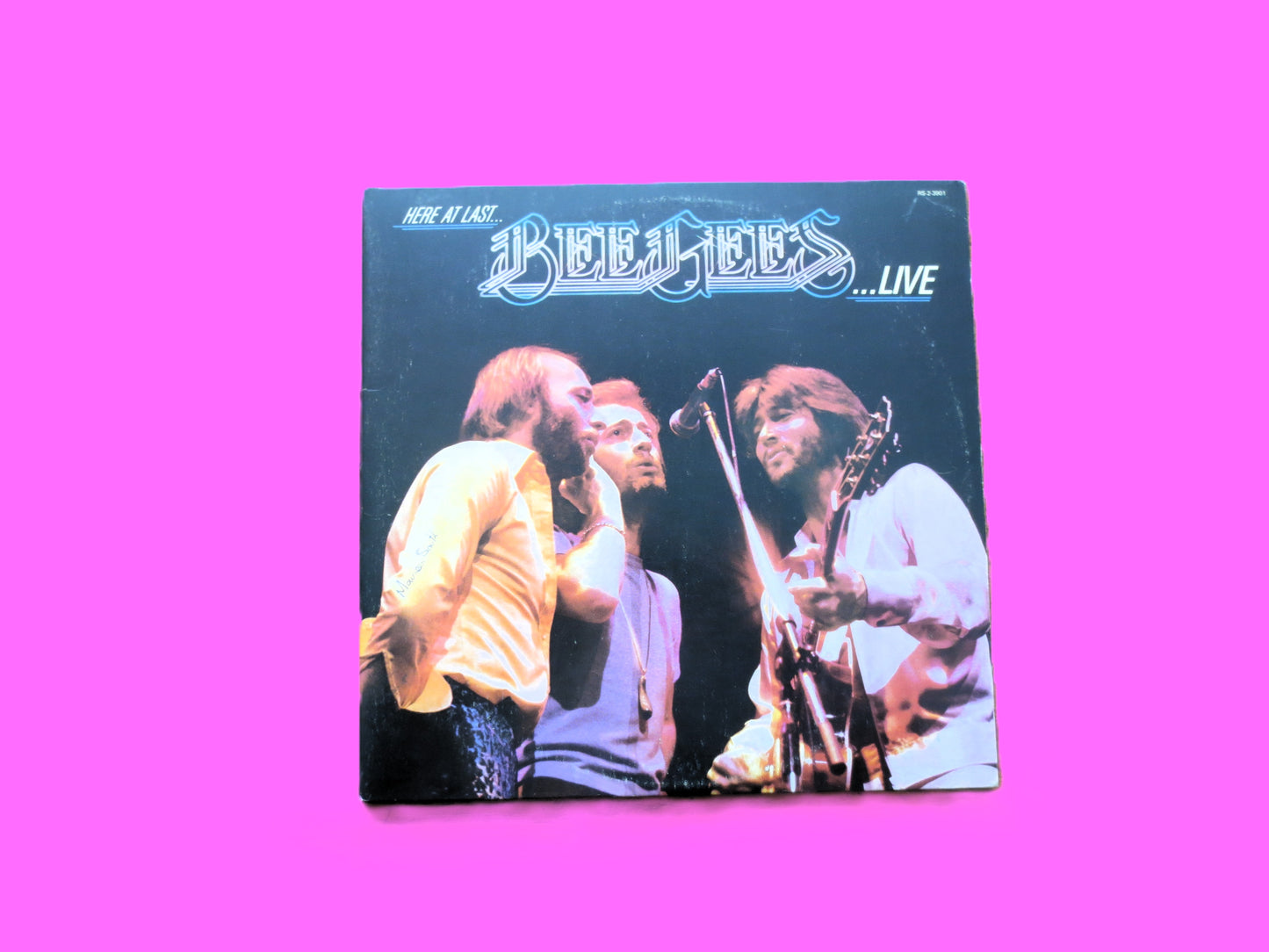 The BEE GEES, LIVE, Double Album, 1977 Record, Vinyl Lp
