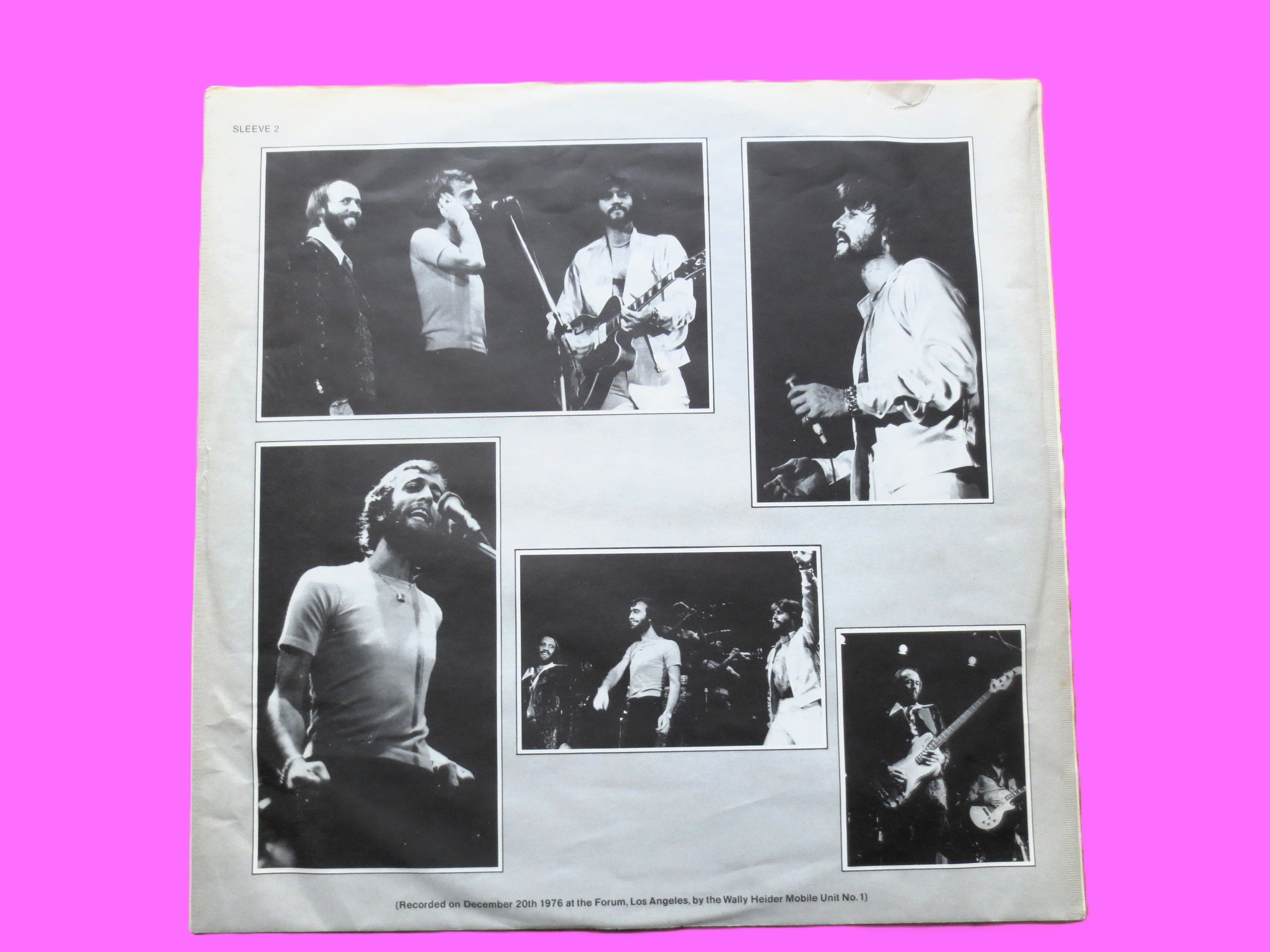 The Bee Gees – Here at Last… Bee Gees… Live (1977) Vinyl 2xLP