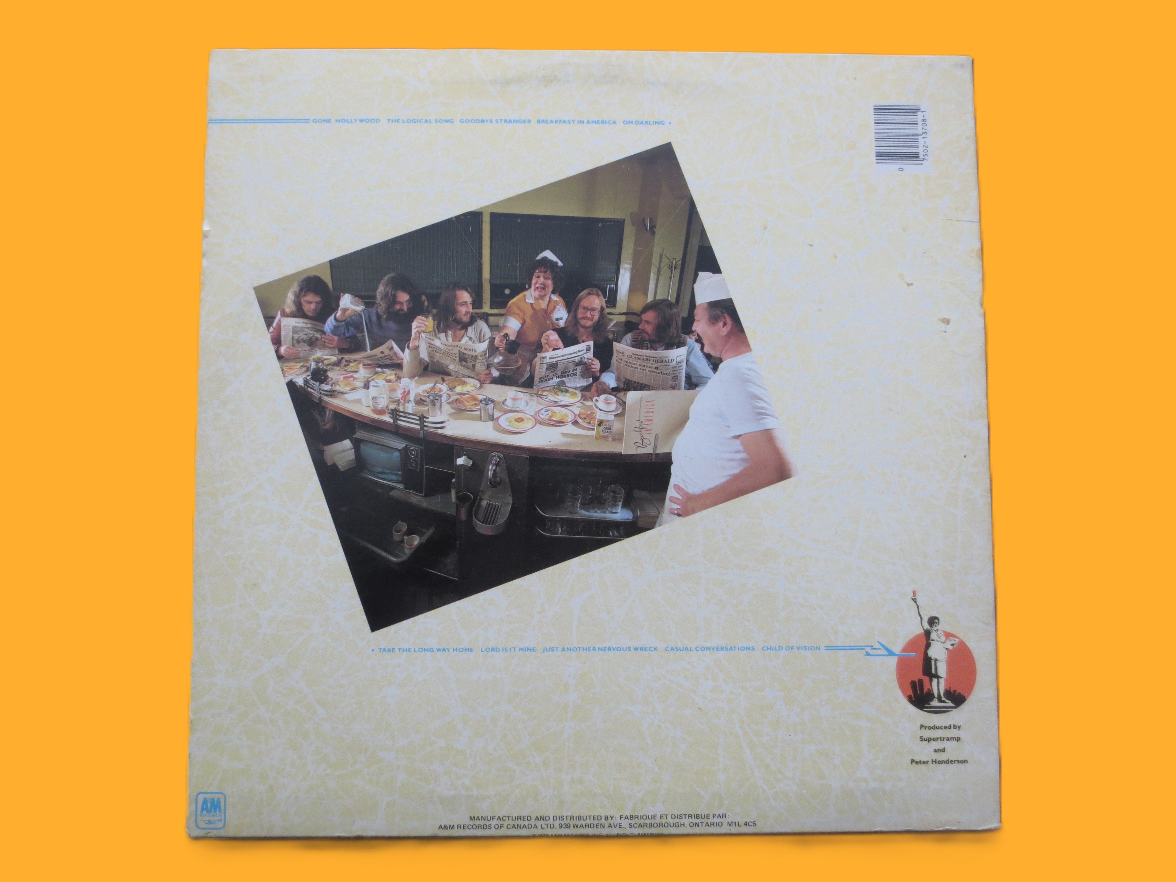 Supertramp – Breakfast in America (1979) Vinyl LP
