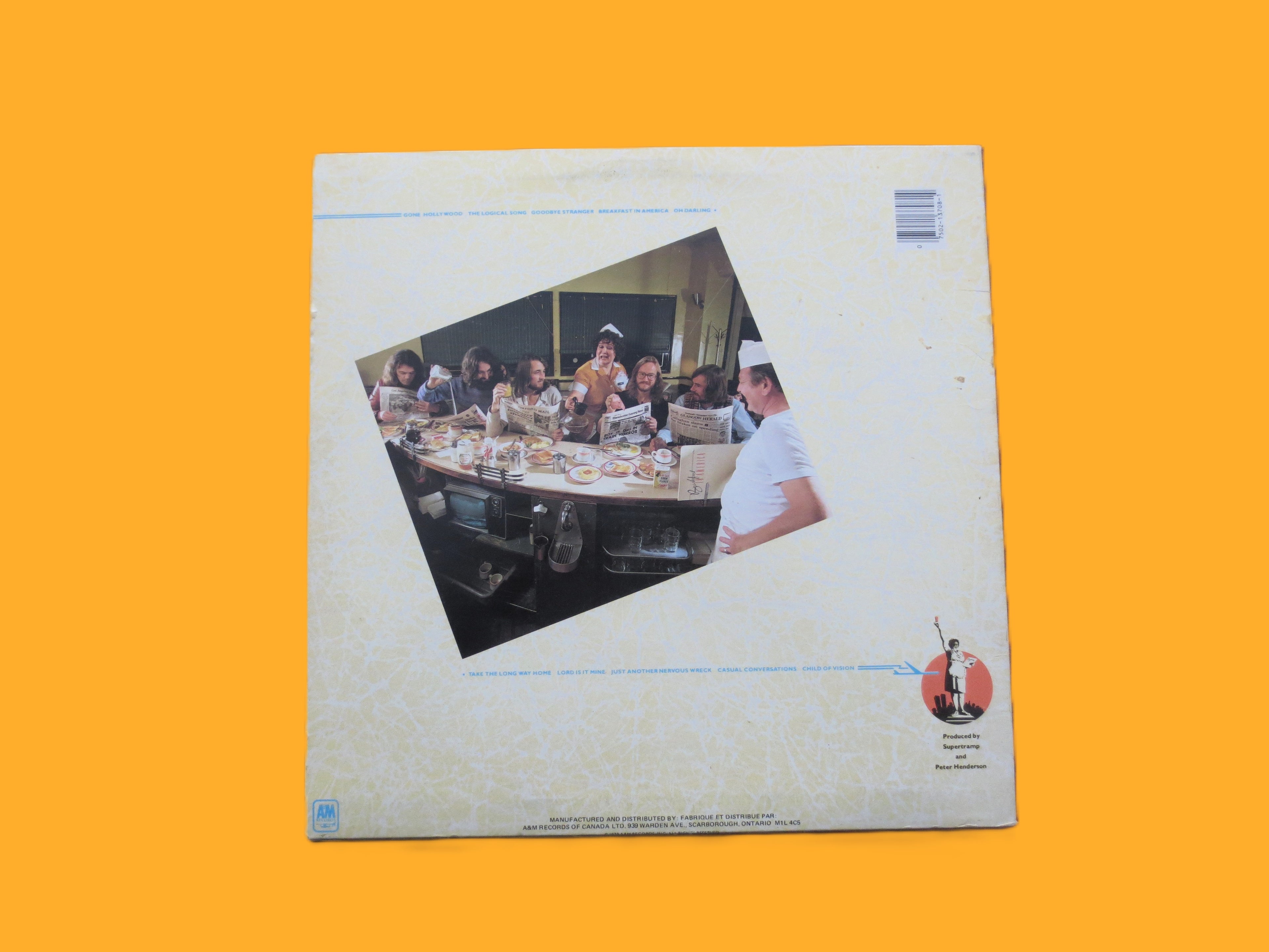 Supertramp – Breakfast in America (1979) Vinyl LP