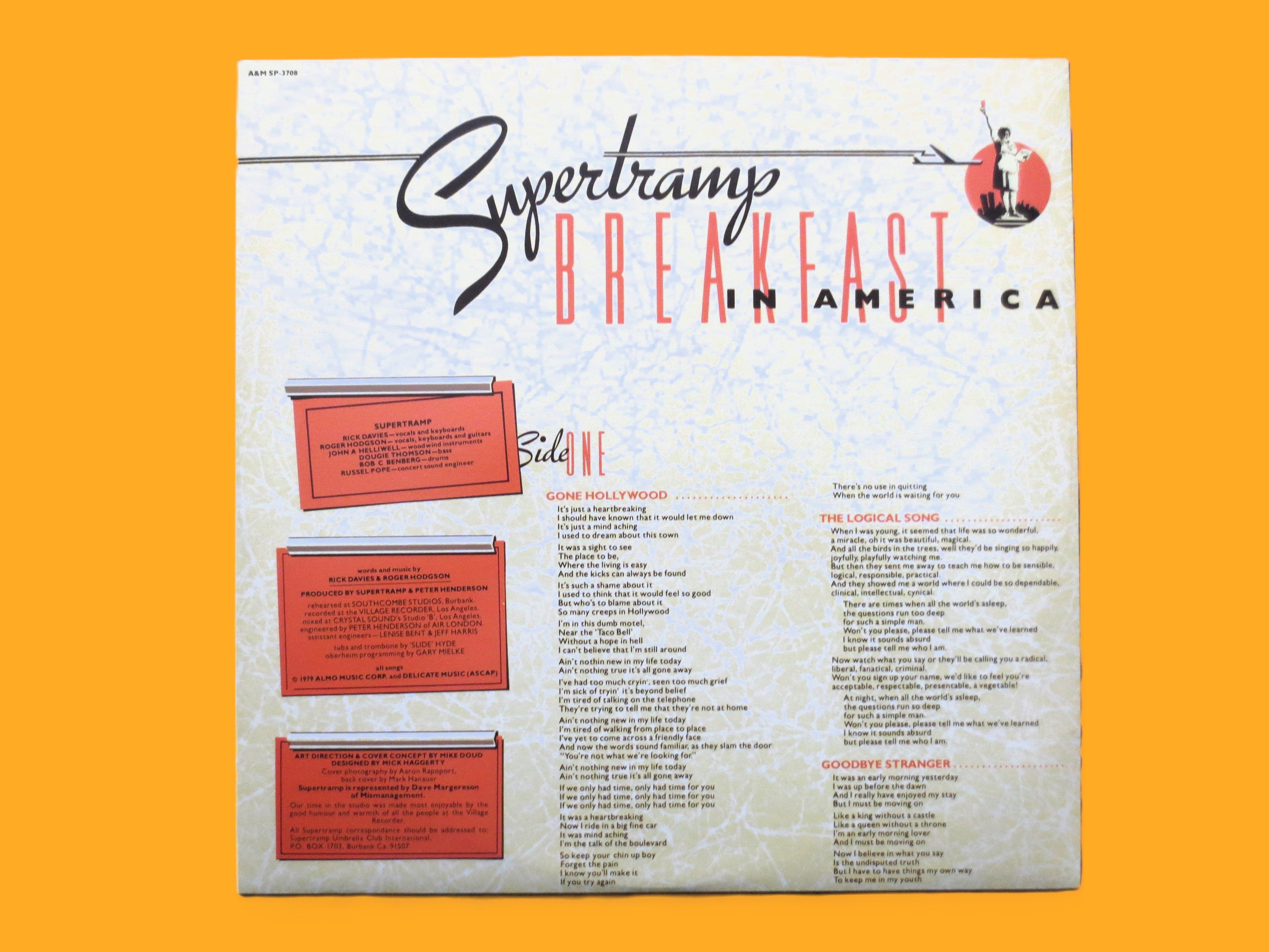 Supertramp – Breakfast in America (1979) Vinyl LP