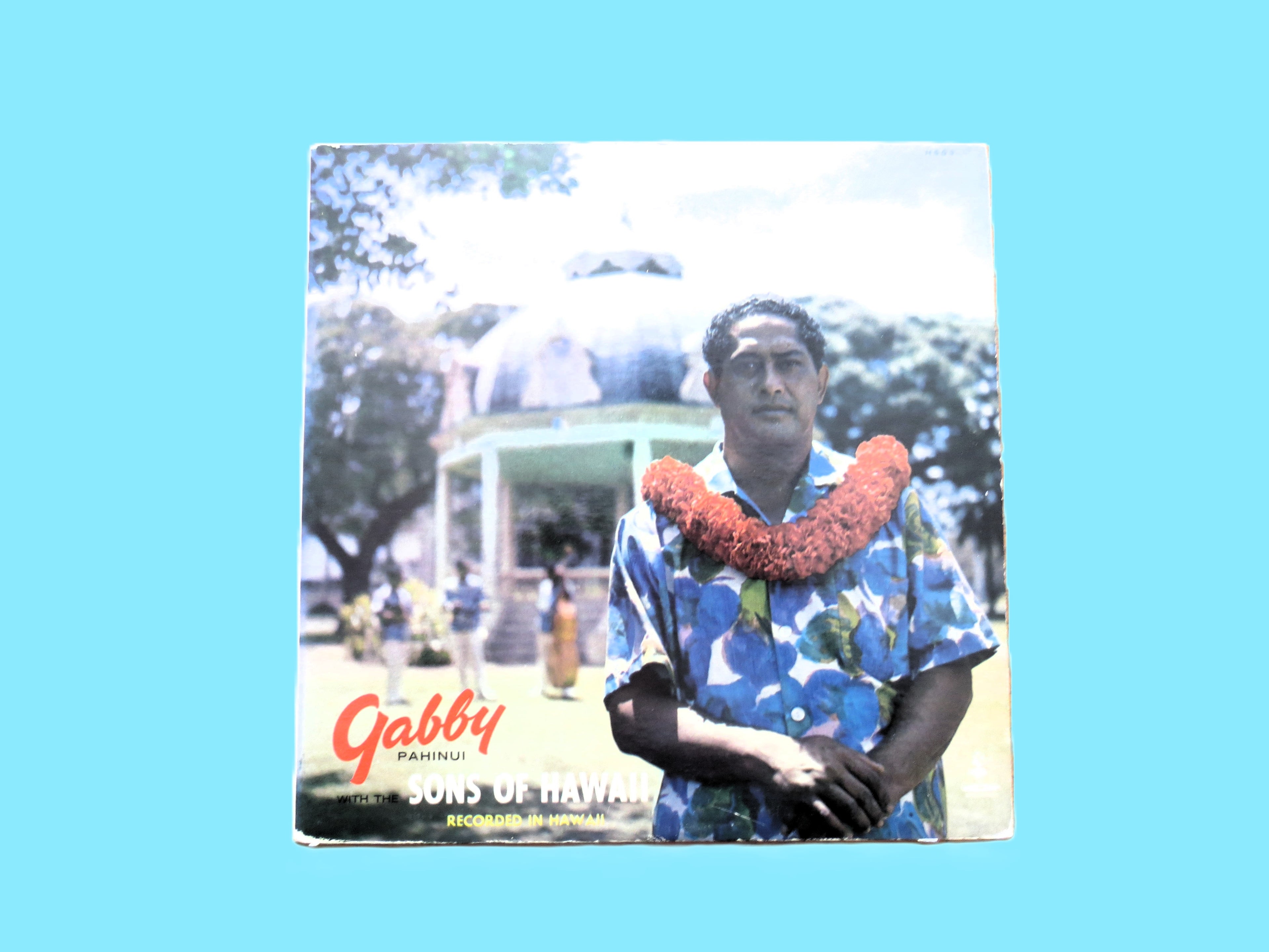 GABBY PAHINUI, Sons of HAWAII, Vintage Hawaiian Album, 1960 Record, Vinyl Lp