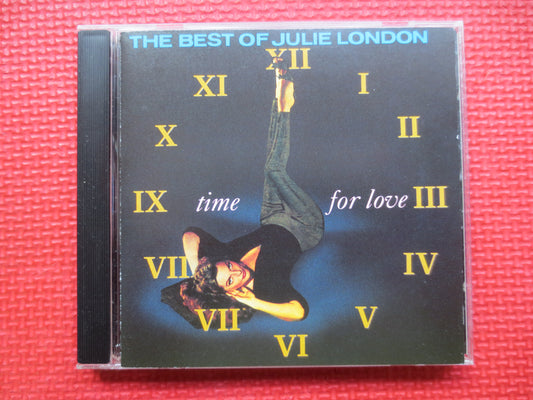 JULIE LONDON, Time for LOVE, Julie London Cd, Julie London Songs, Julie London Music, Julie London Album, Cd, 1991 Compact Discs