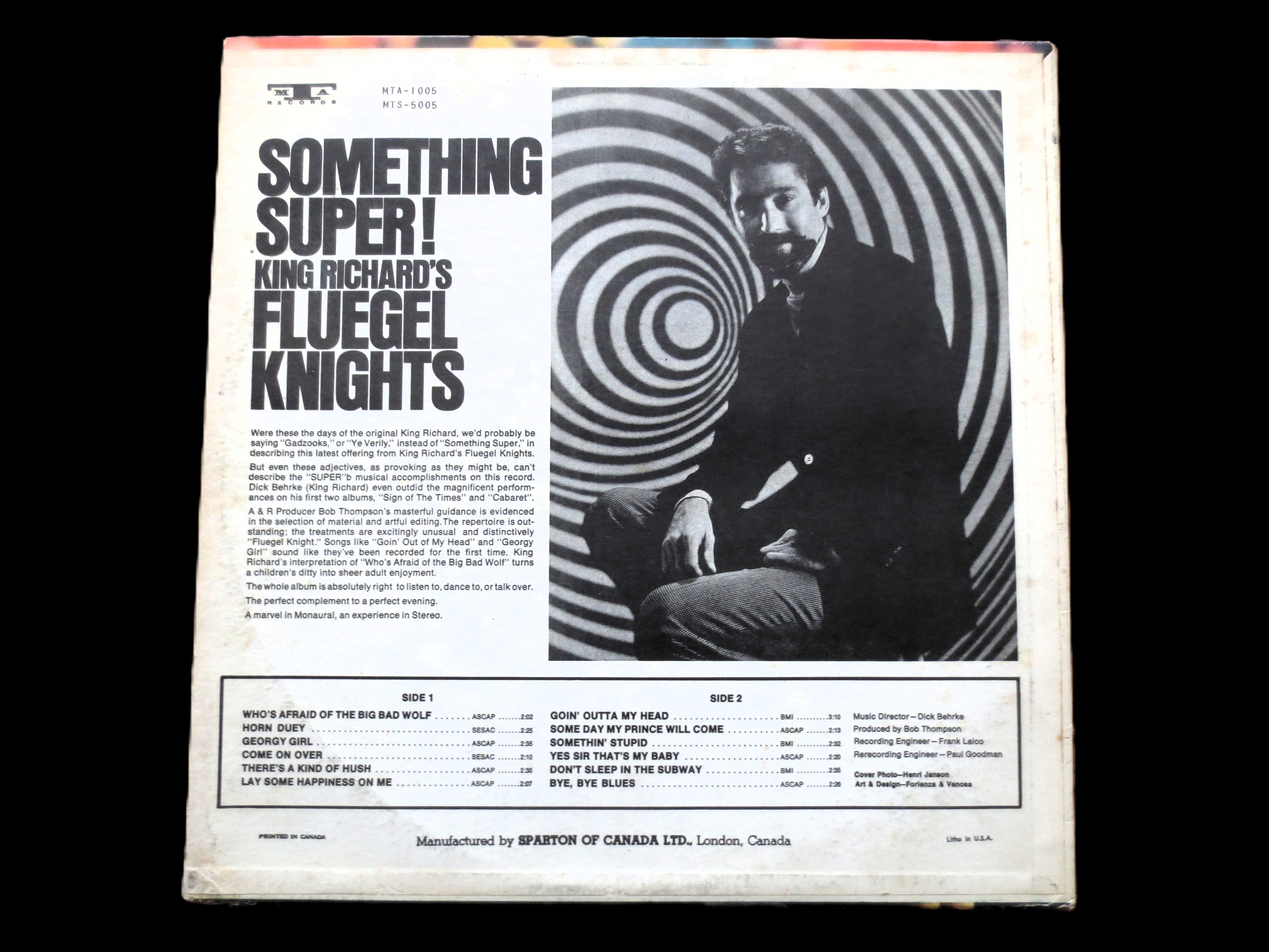 King Richard’s Fluegel Knights – Something Super (1968) Vinyl LP