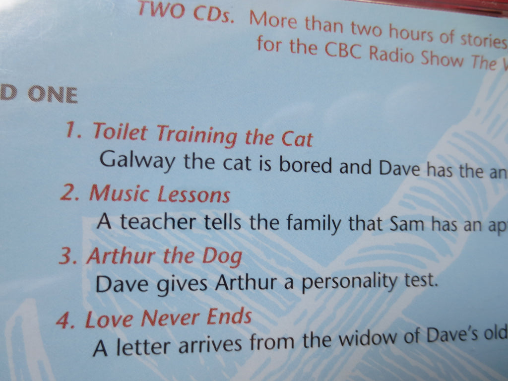 STUART McLEAN, Vinyl Cafe: ODD Jobs, Comedy Cd, 2001 Compact Disc, Vintage Cd