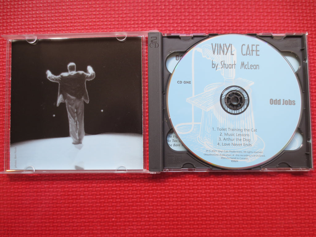 STUART McLEAN, Vinyl Cafe: ODD Jobs, Comedy Cd, 2001 Compact Disc, Vintage Cd