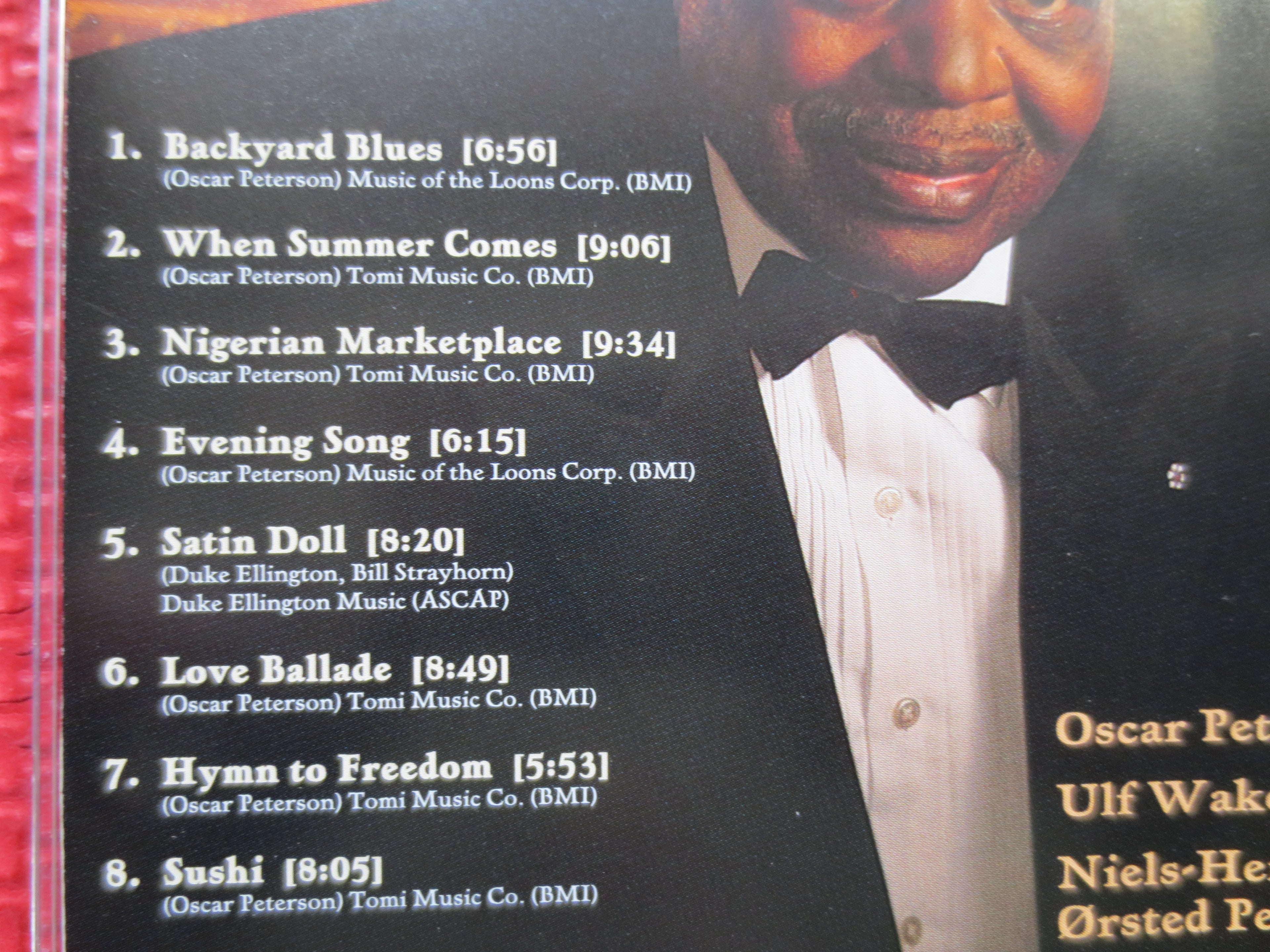 OSCAR PETERSON, JAZZ, Summer Night Munich, Jazz Cd, Jazz Compact Disc, Jazz Album, Classic Jazz Cd, Oscar Peterson Cd, 1999 Compact Discs