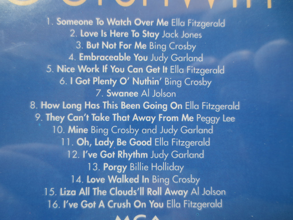 CRAZY for GERSHWIN CD: Vintage Jazz, 1993 Compact Disc