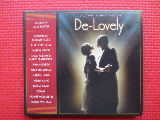 DE-LOVELY, SOUNDTRACK, DE_LOVELY Cd, Motion Picture Cd, Alanis Morissette Cd, Vivian Green Cd, Lemar Cd, Cds, 2004 Compact Disc