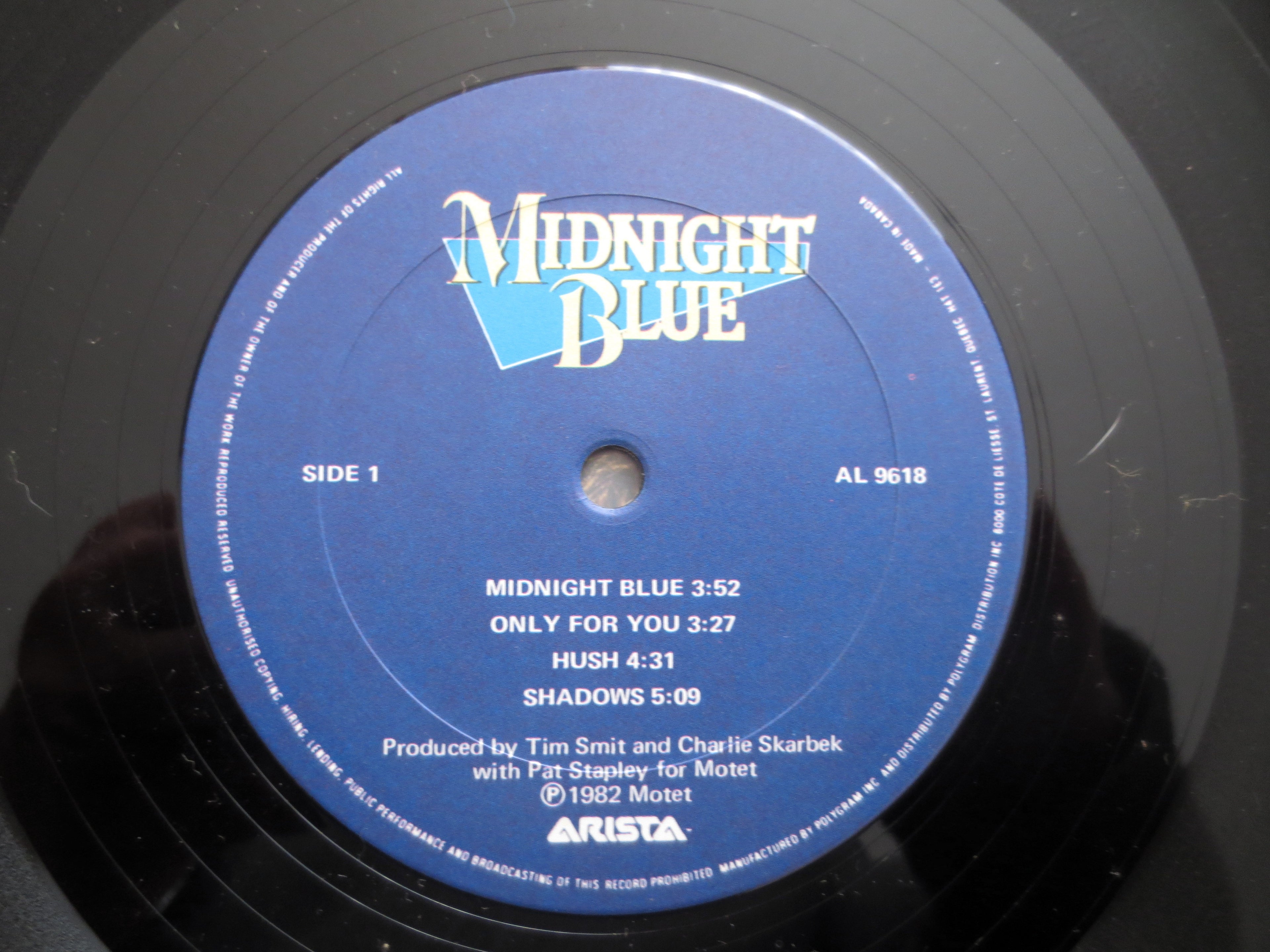 Midnight Blue – Midnight Blue (1982) Vinyl LP