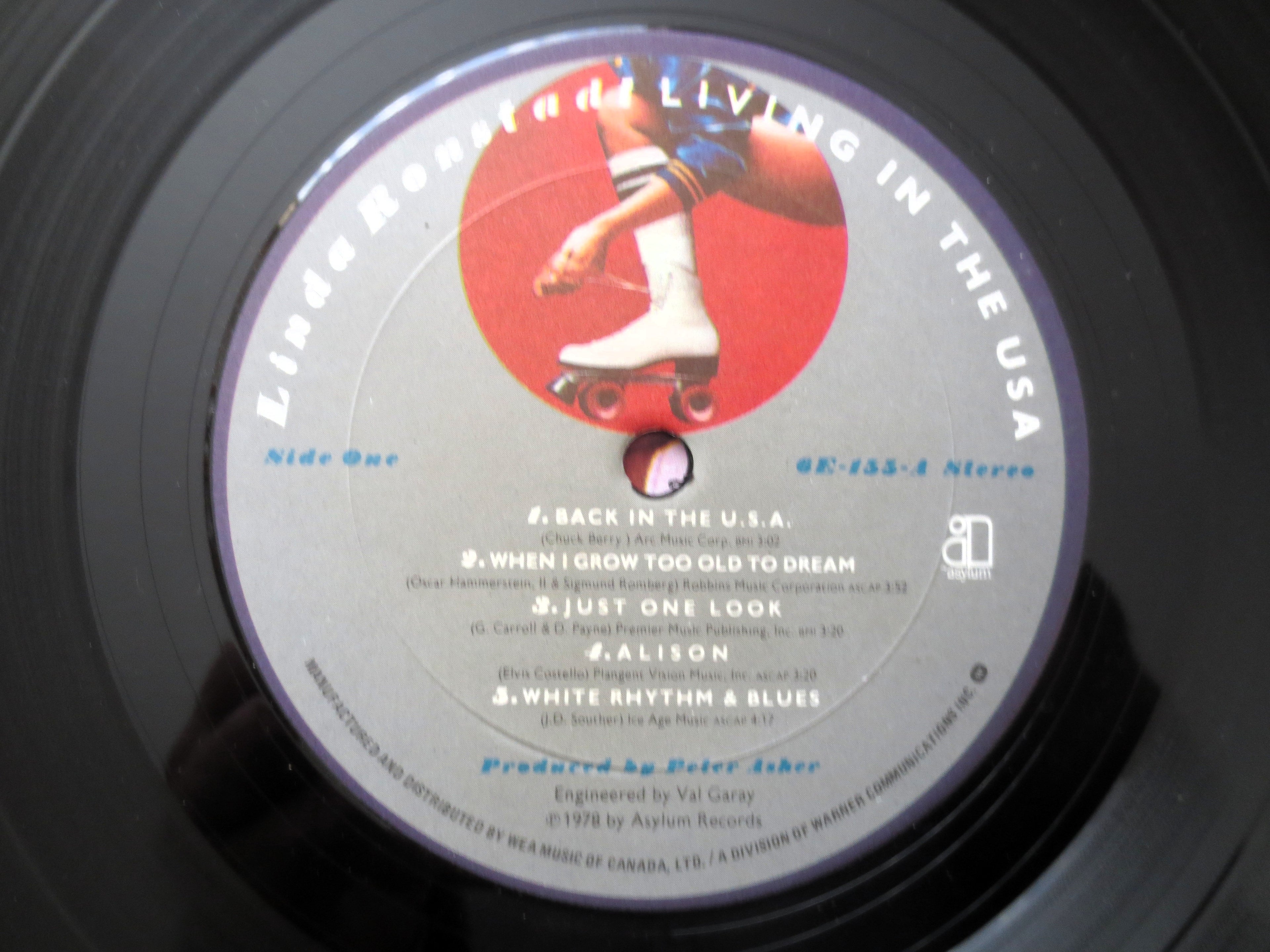 Linda Ronstadt – Living in the USA (1978) Vinyl LP