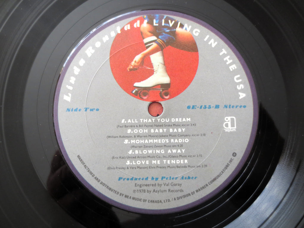Linda Ronstadt – Living in the USA (1978) Vinyl LP