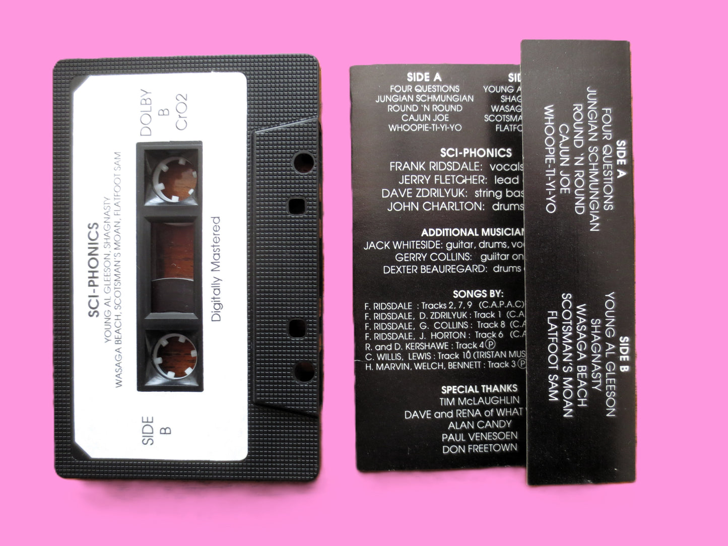SCI PHONICS, DEBUT Album, 1975 Cassette Tape, Vintage Cassette