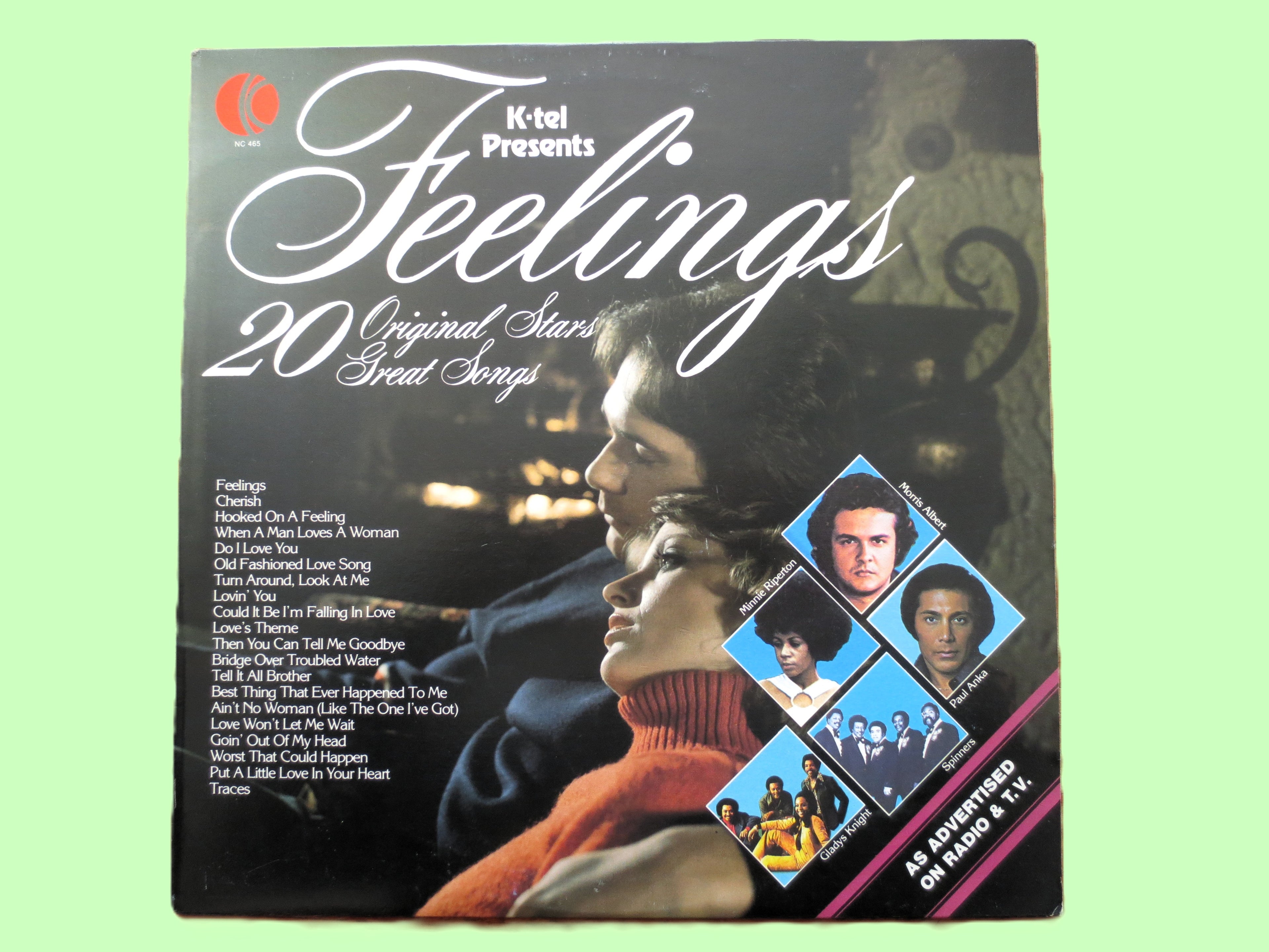 K-Tel – Feelings (1977) Vinyl LP