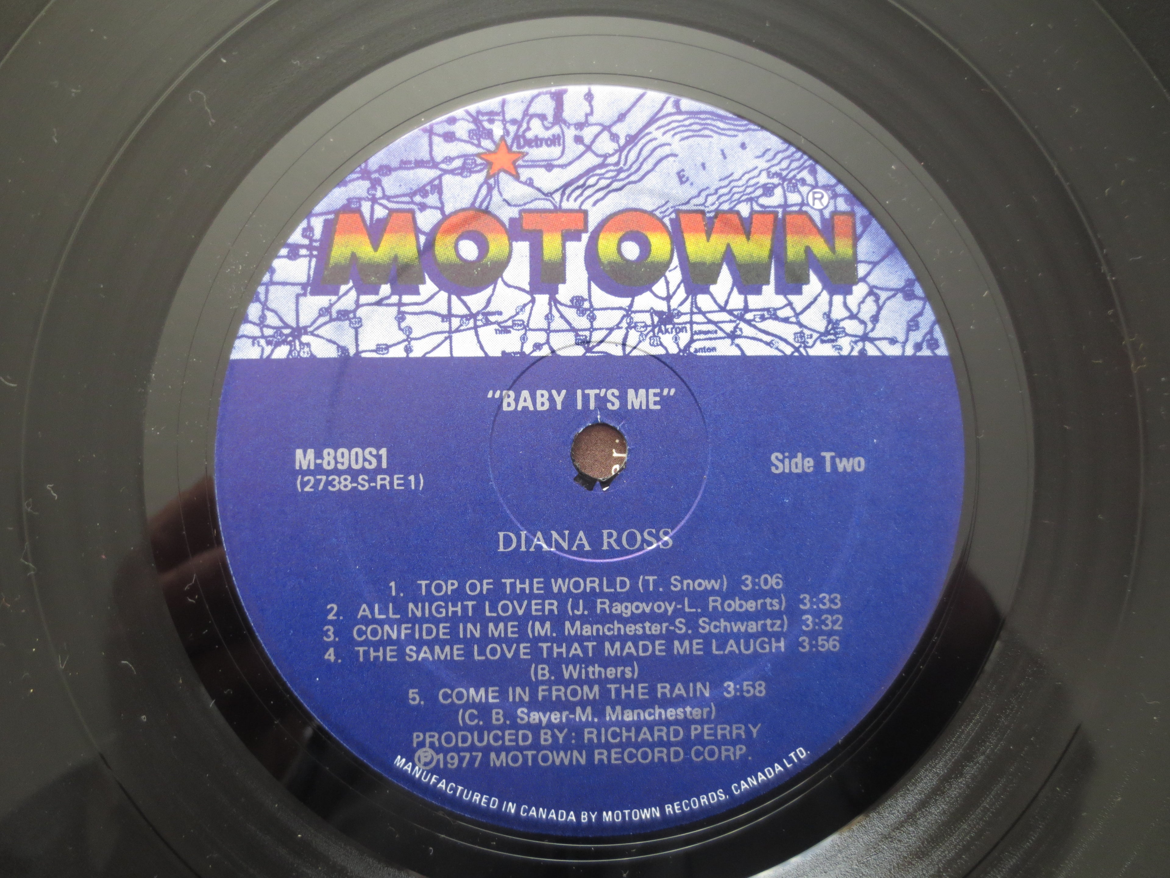 Diana Ross – Baby It's Me (1977) Vinyl LP