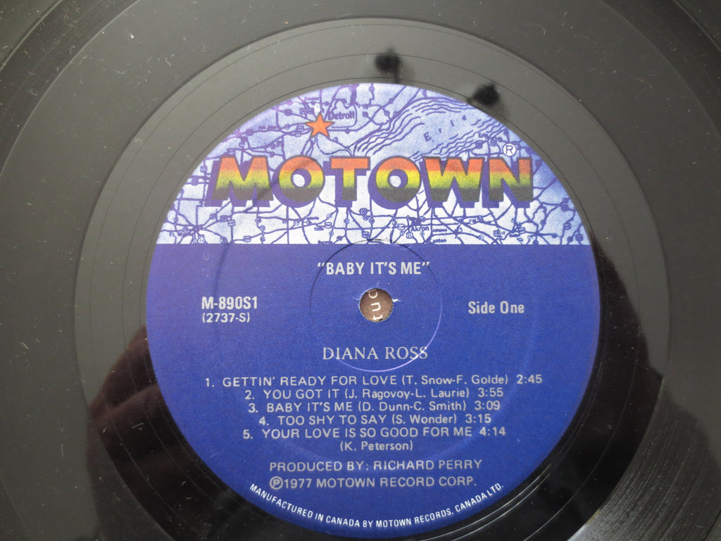 Diana Ross – Baby It's Me (1977) Vinyl LP