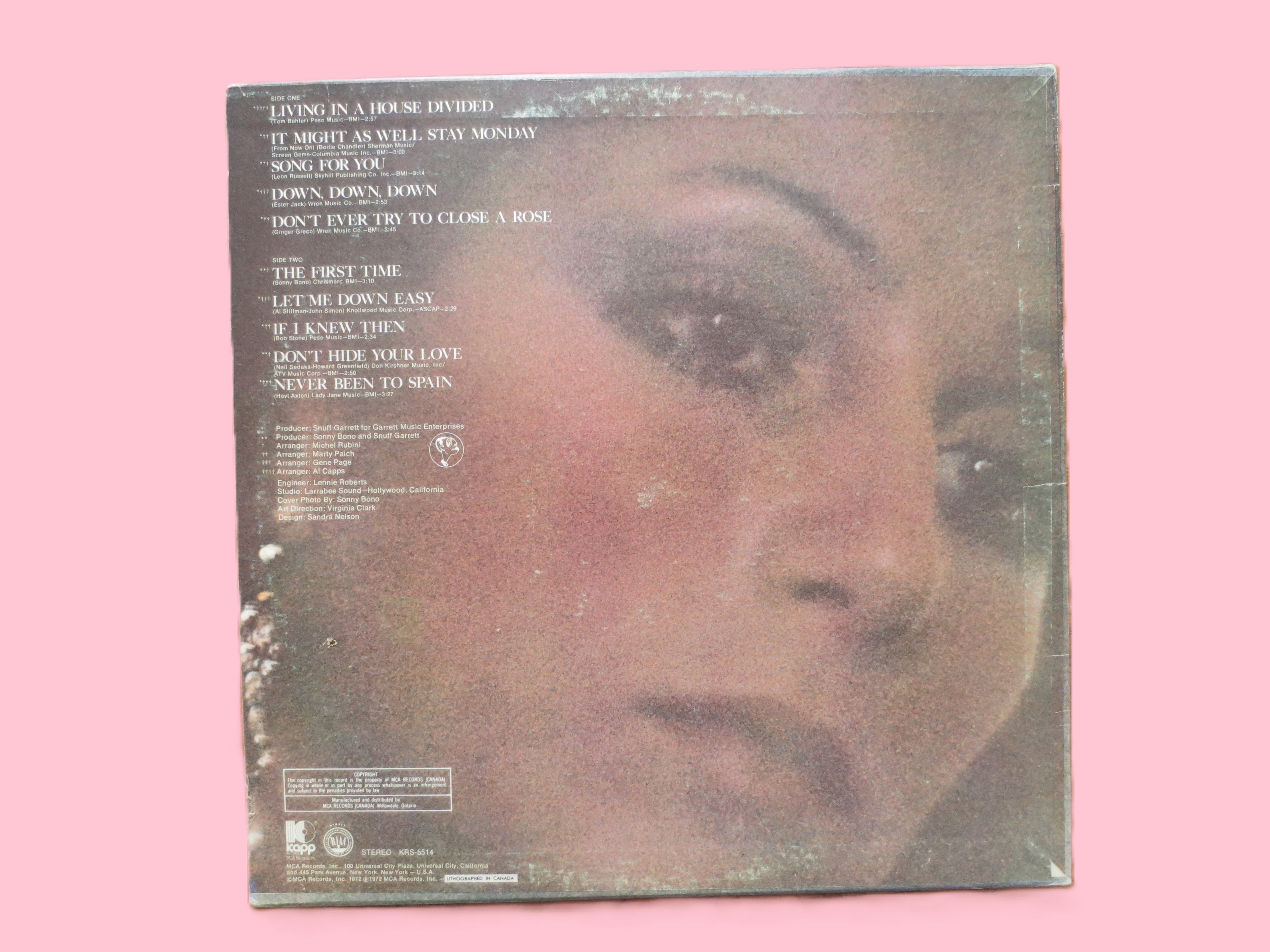 Cher – Foxy Lady (1972) Vinyl LP