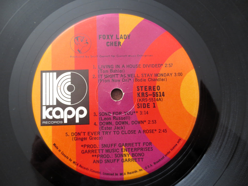Cher – Foxy Lady (1972) Vinyl LP
