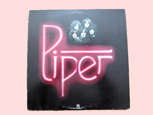PIPER, DEBUT Album, PIPER Record, Piper Album, Rock Album, Rock Record, Music Record, Pop Music Album, Music Lp, 1976 Record