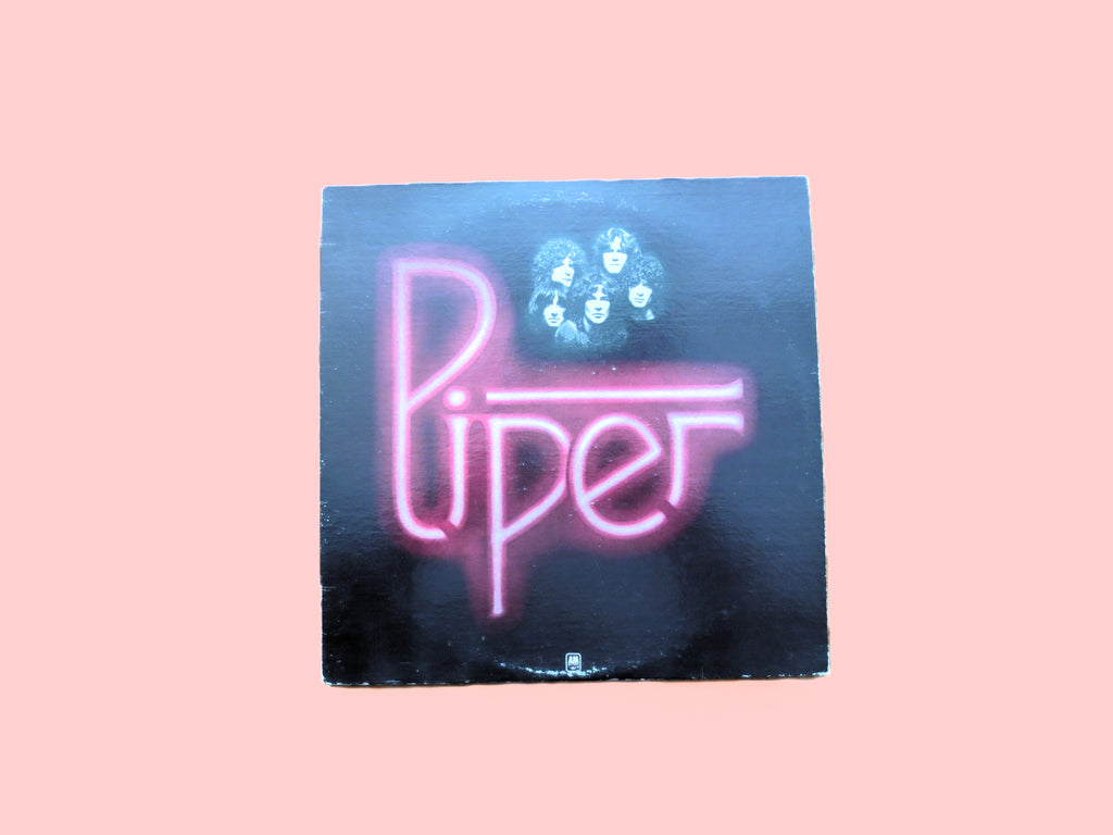 PIPER, DEBUT Album, PIPER Record, Piper Album, Rock Album, Rock Record, Music Record, Pop Music Album, Music Lp, 1976 Record
