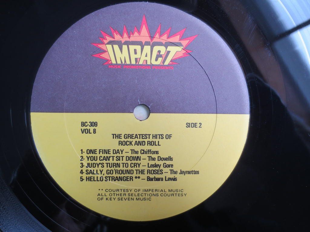 Greatest Hits of Rock & Roll, Volume 8 (1982) Vinyl LP