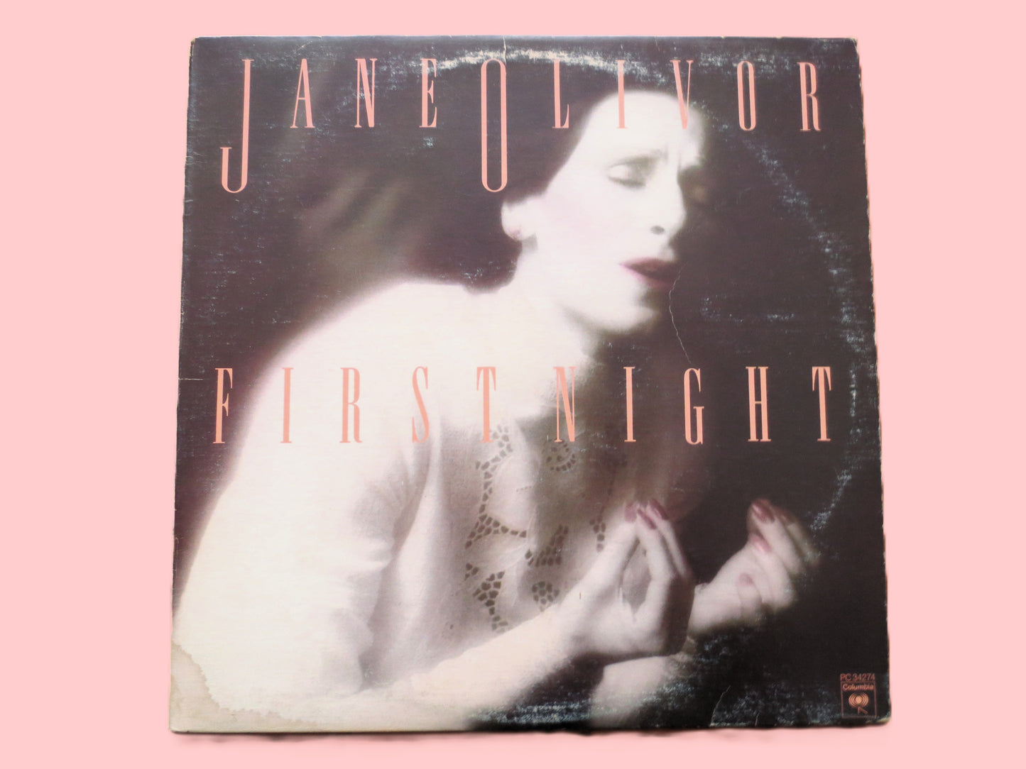 JANE OLIVOR, FIRST Night, Debut Album, 1976 Record, Vintage Vinyl Lp