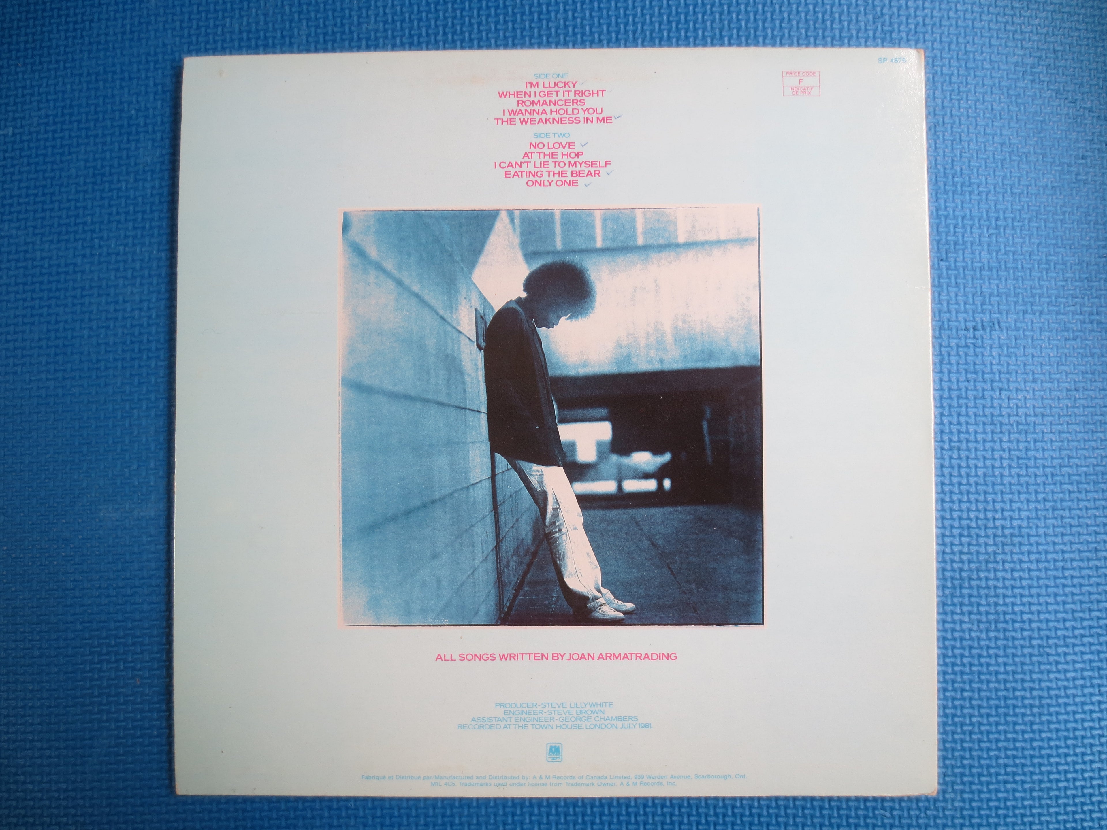 JOAN ARMATRADING, Walk UNDER Ladders, Joan Armatrading Lp, Soul Record, Soul Album, Rock Record, Rock Album, Vintage Records, 1981 Records