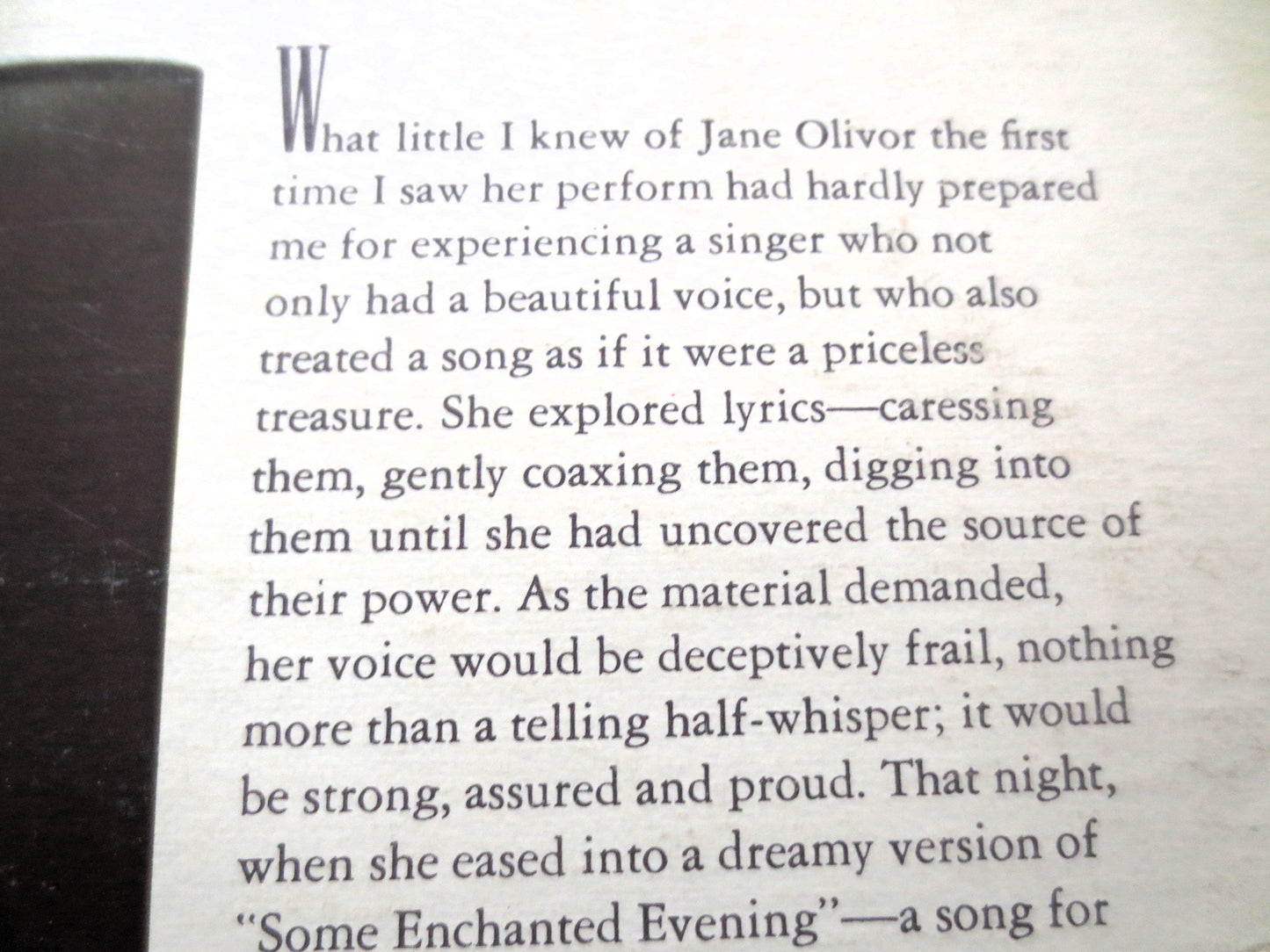 JANE OLIVOR, FIRST Night, Debut Album, 1976 Record, Vintage Vinyl Lp