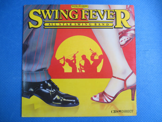 SWING FEVER, All Star SWING Band, Records, Swing Records, Big Band Records, Big Band Album, Swing Albums, Vinyl Lp, Swing Bands, 1982 Record
