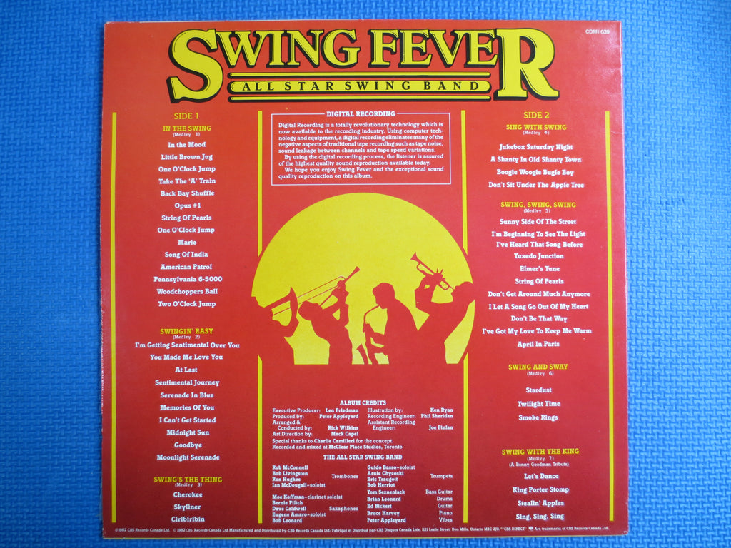 Swing Fever – All Star Swing Band (1982) Vinyl LP