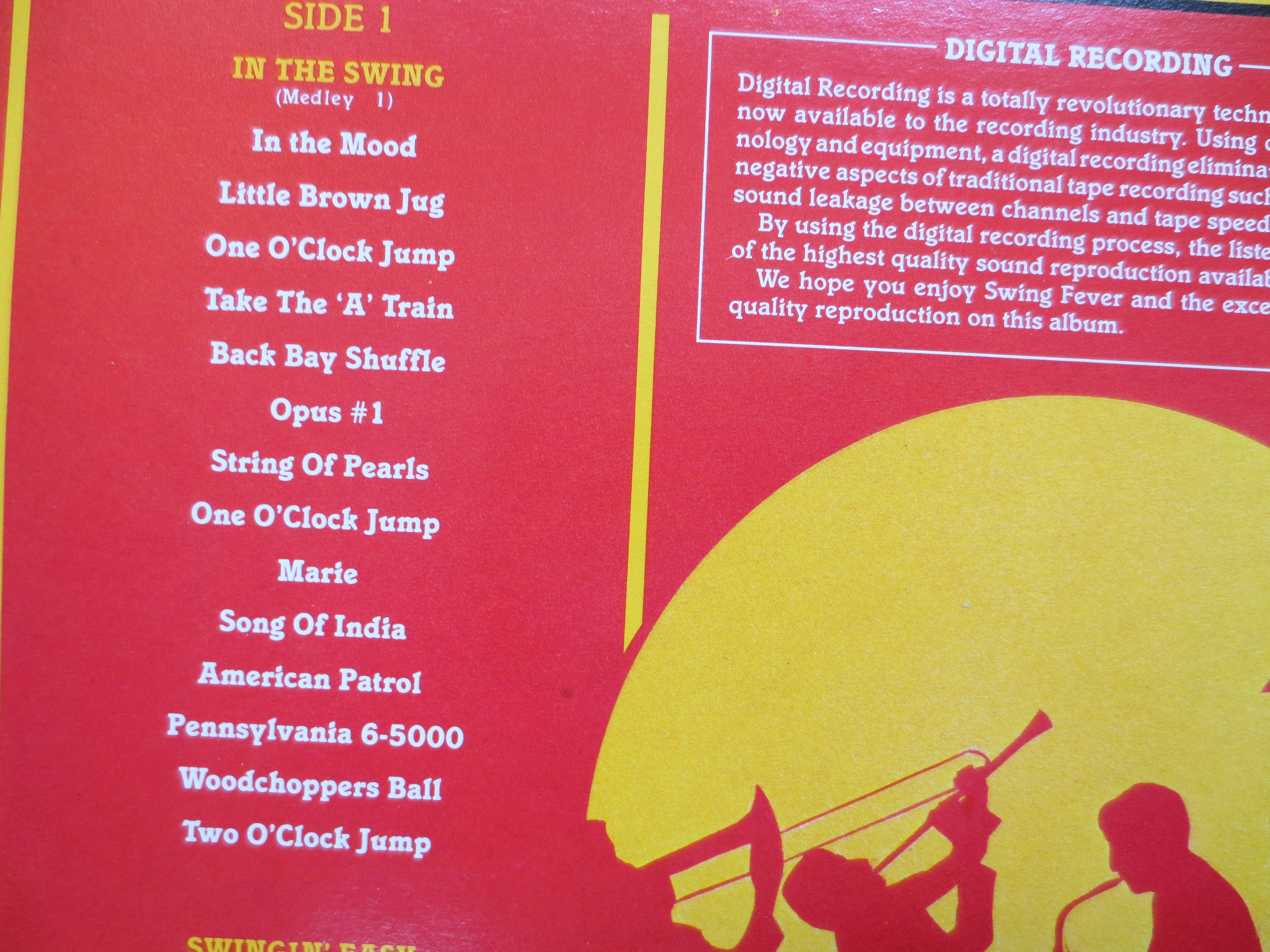Swing Fever – All Star Swing Band (1982) Vinyl LP