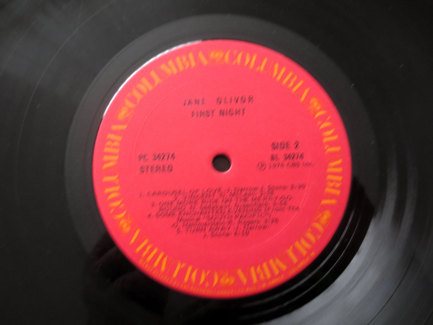 JANE OLIVOR, FIRST Night, Debut Album, 1976 Record, Vintage Vinyl Lp