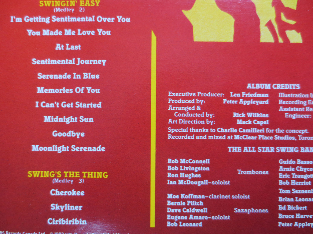 Swing Fever – All Star Swing Band (1982) Vinyl LP