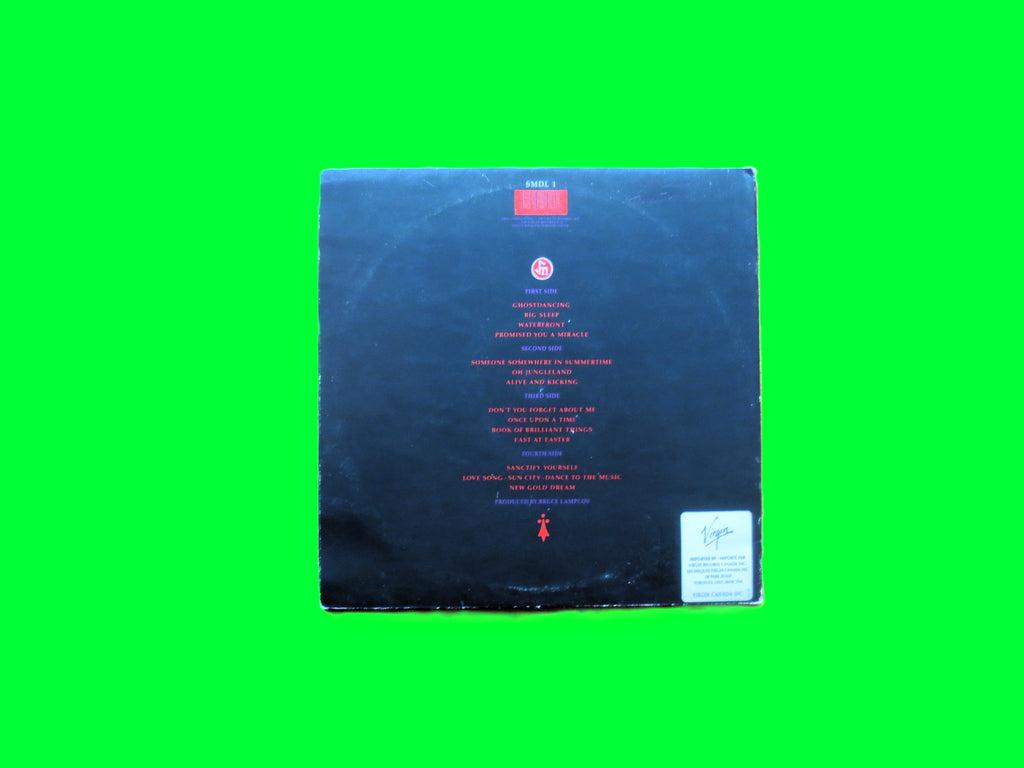 Simple Minds – Live in the City of Light (1987) Vinyl 2xLP