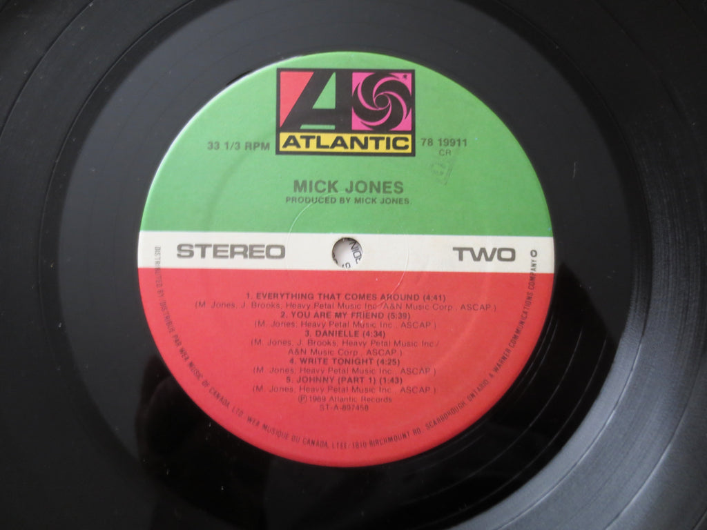 Mick Jones – Mick Jones (1989) Vinyl LP