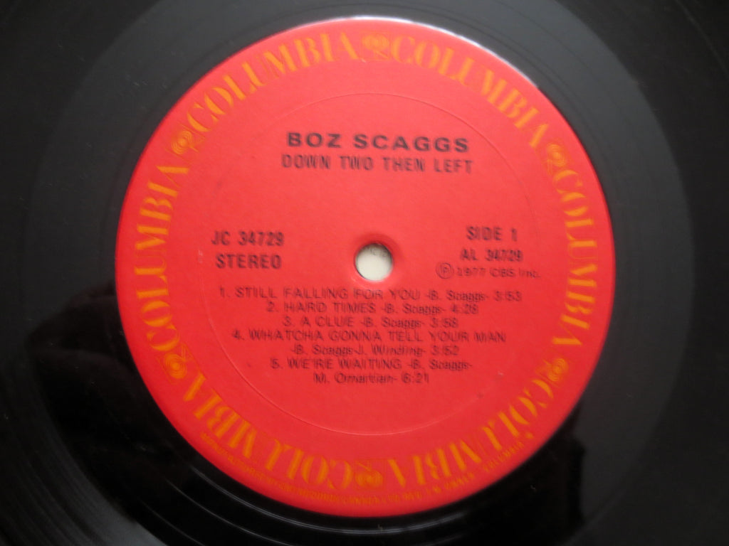 Boz Scaggs – Down Two Then Left (1977) Vinyl LP