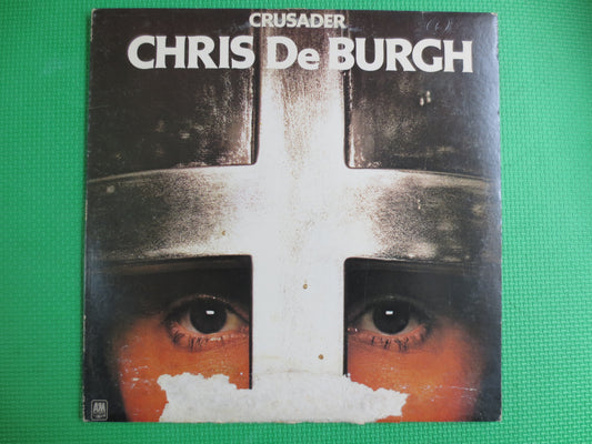 CHRIS De BURGH, CRUSADER, Into the Light, Chris De Burgh Album, Pop Record, Chris De Burgh Lp, Folk Lp, Vintage Records, Lps, 1987 Record