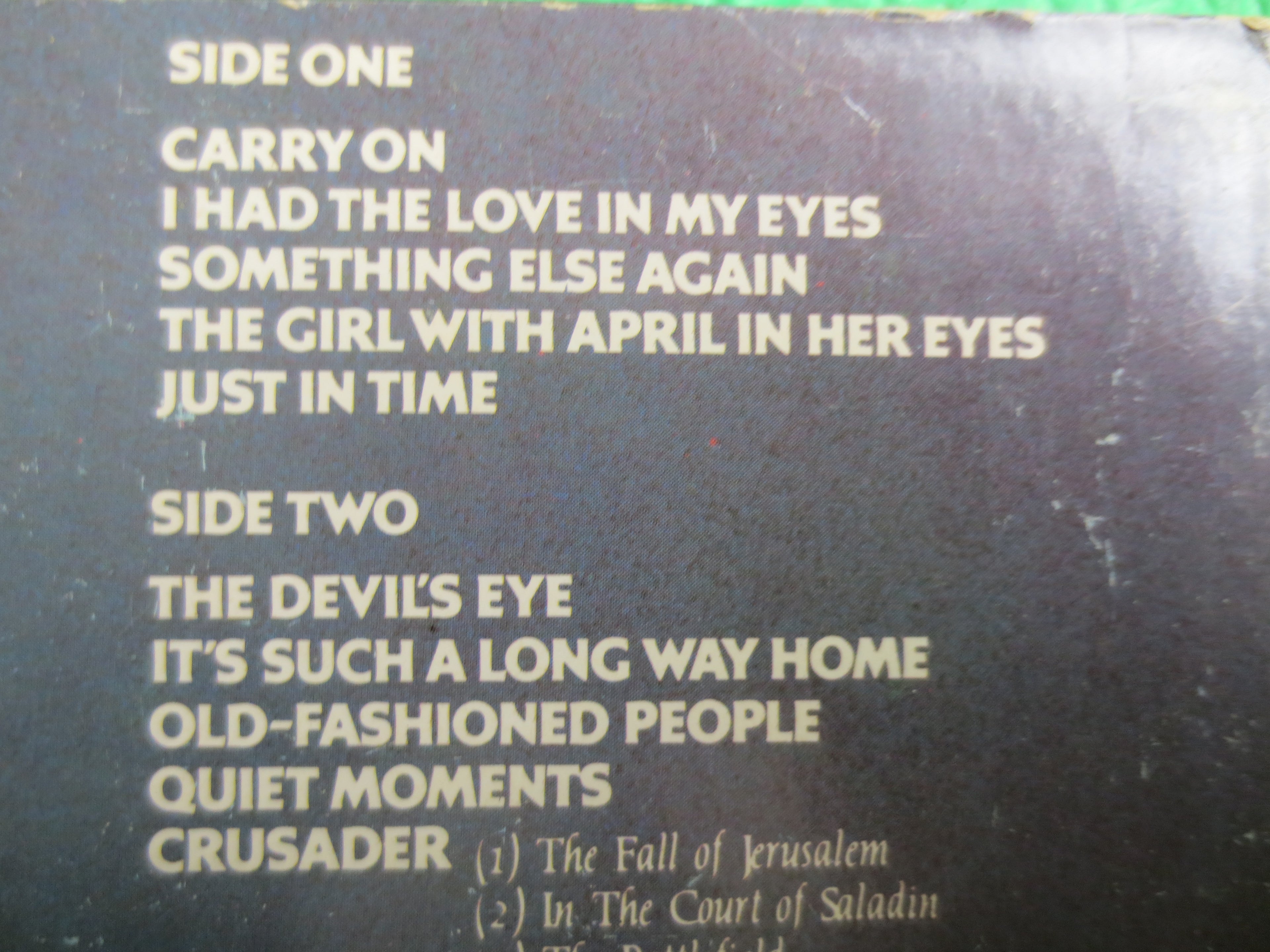 CHRIS De BURGH, CRUSADER, Into the Light, Chris De Burgh Album, Pop Record, Chris De Burgh Lp, Folk Lp, Vintage Records, Lps, 1987 Record