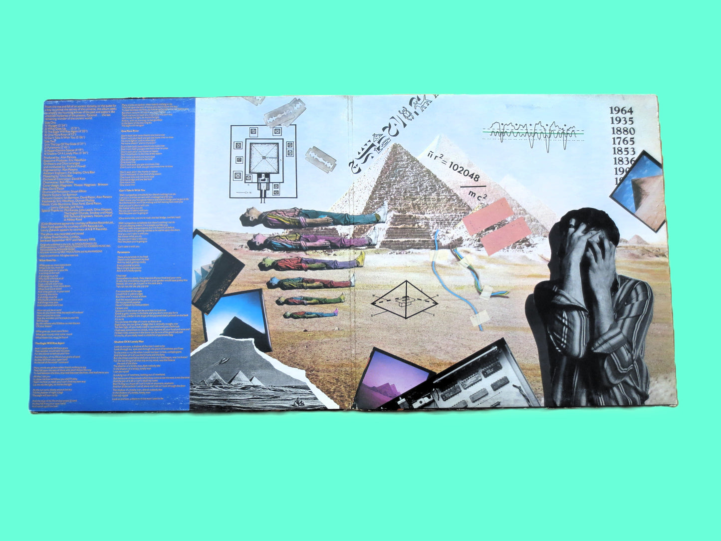 ALAN PARSONS Project, PYRAMID, Rock Album, 1978 Record, Vinyl Lp