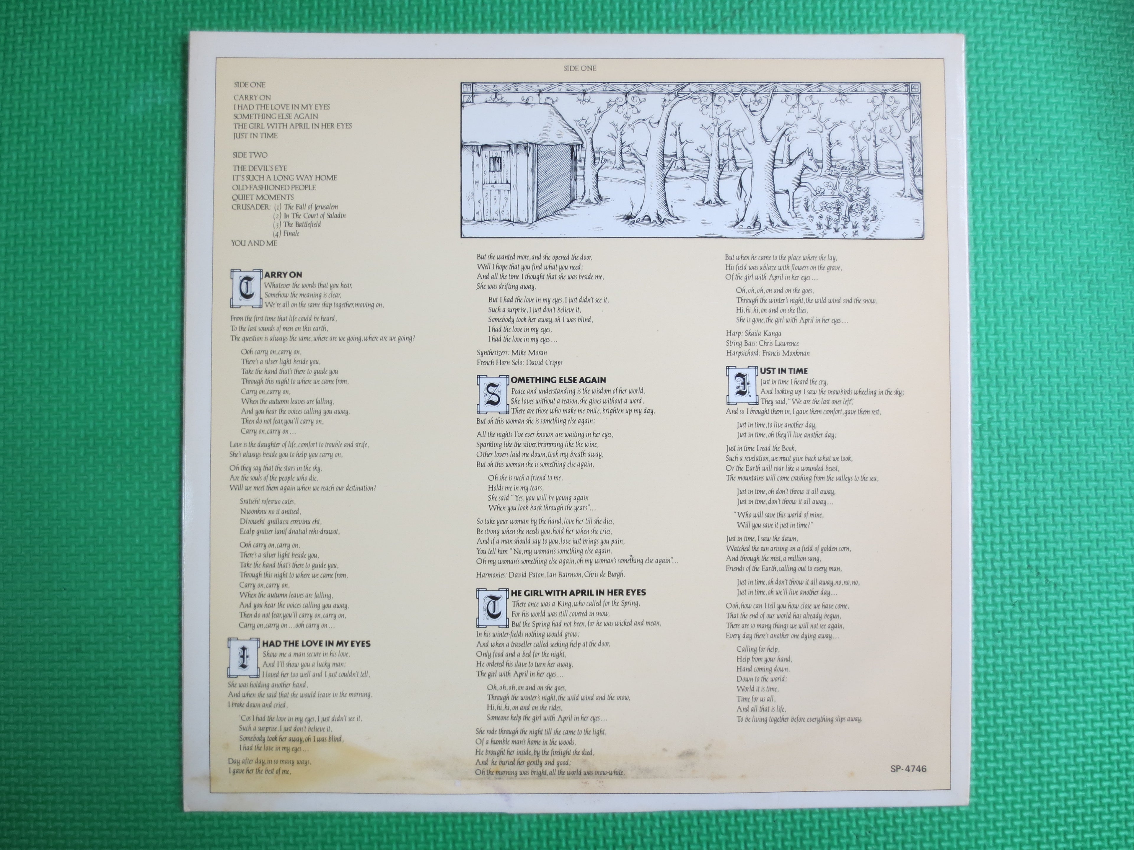 CHRIS De BURGH, CRUSADER, Into the Light, Chris De Burgh Album, Pop Record, Chris De Burgh Lp, Folk Lp, Vintage Records, Lps, 1987 Record