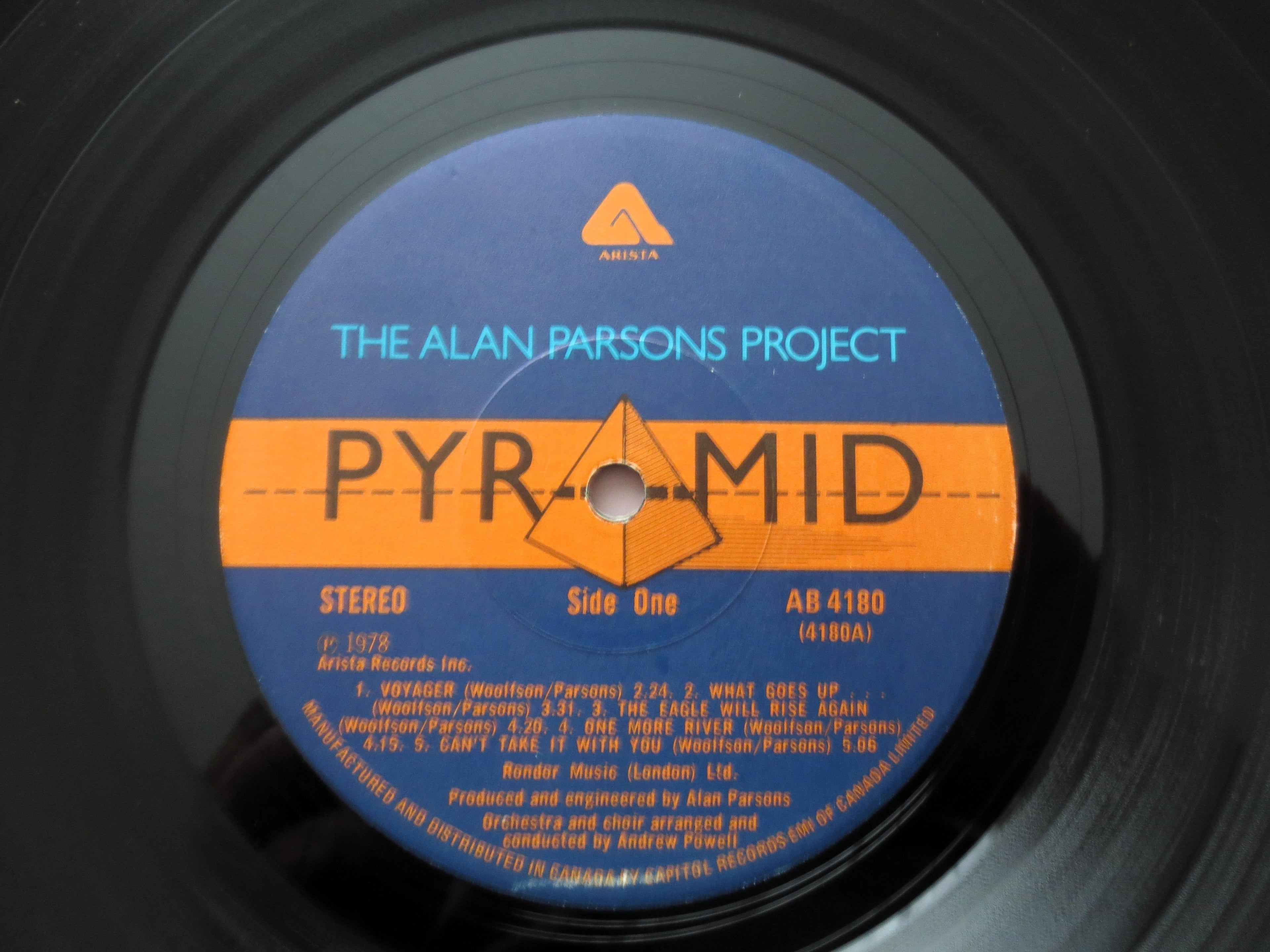 The Alan Parsons Project – Pyramid (1978) Vinyl LP