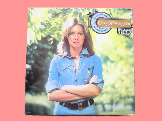 OLIVIA NEWTON-JOHN, If You Love Me, Let Me Know, 1974 Record, Vintage Album, Vinyl