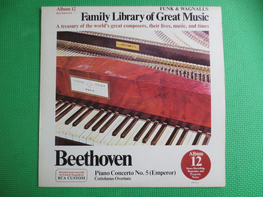 BEETHOVEN, PIANO Concerto, BEETHOVEN Album, Beethoven Vinyl, Vintage Vinyl, Classical Records, Vinyl Records, Vintage Records, 1975 Records