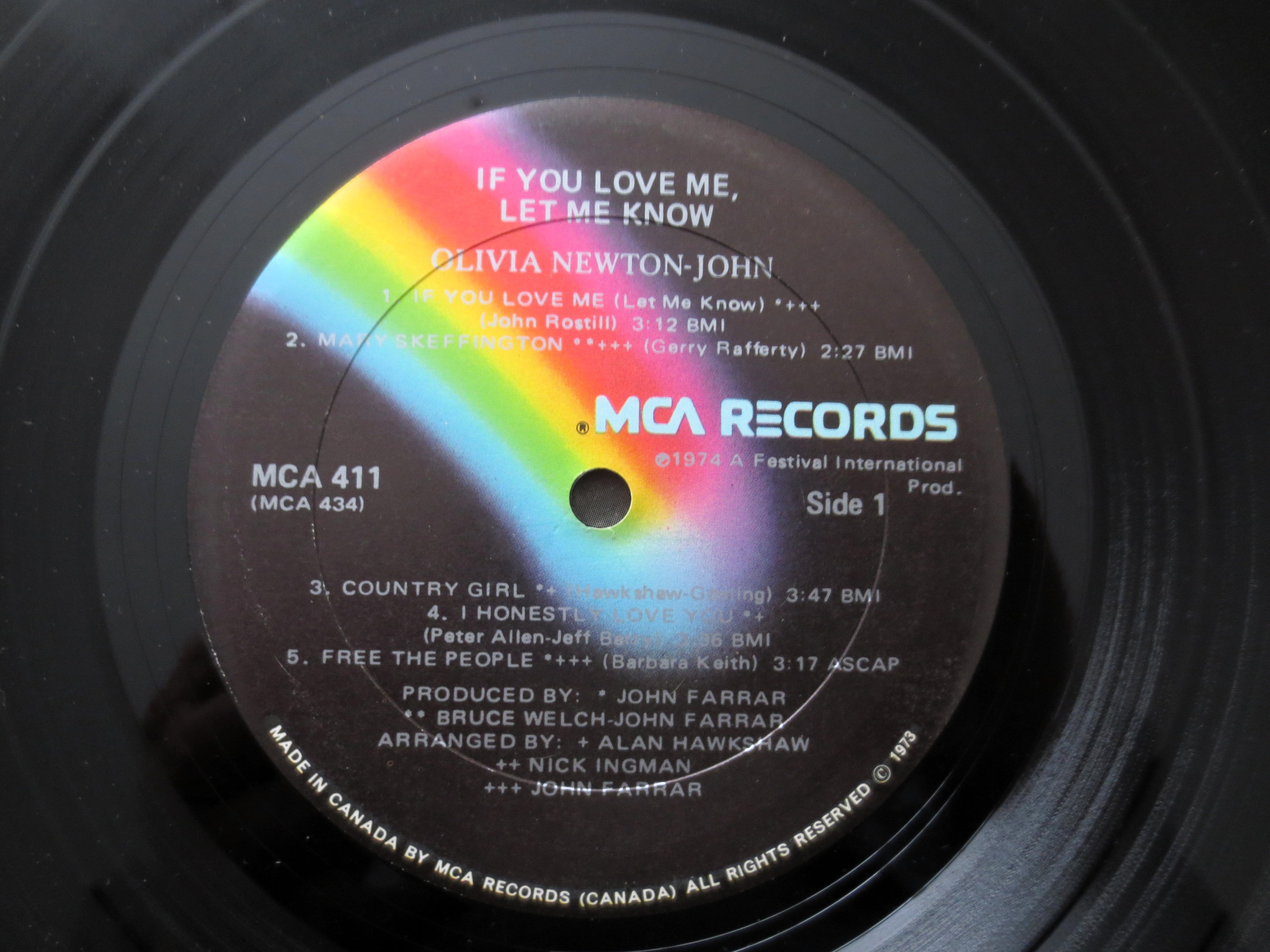 Olivia Newton-John – If You Love Me, Let Me Know (1974) Vinyl LP